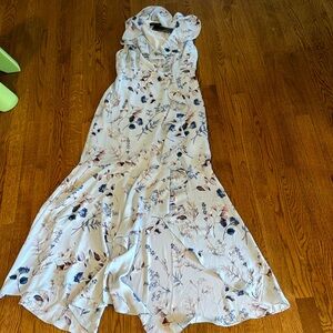 Banana Republic blue floral dress